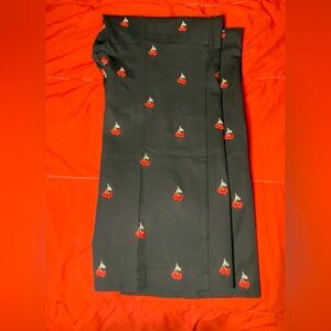 St.John cherry pants